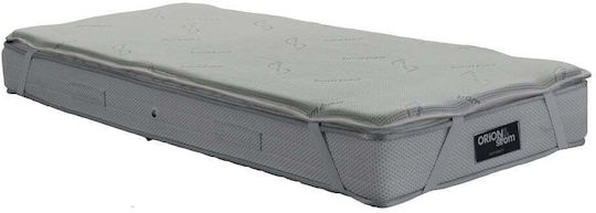 Orion Strom Mattress Topper En47 Bamboo Latex Mattress Topper Single Latex with Bamboo Fibers 80x200cm