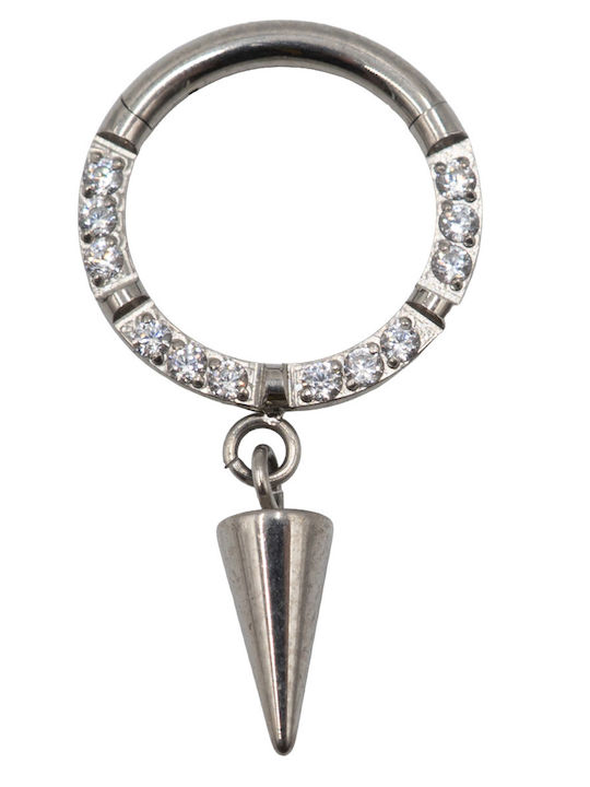 Poco Loco Piercing Pentru Urechi Clicker Din Titan