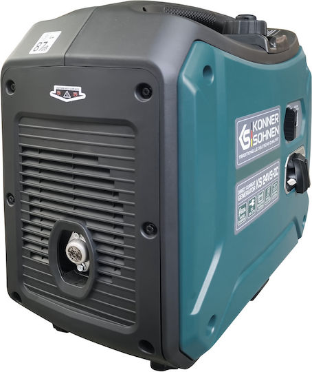 Könner & Söhnen Gasoline Generator Four-Stroke with Manual Starter