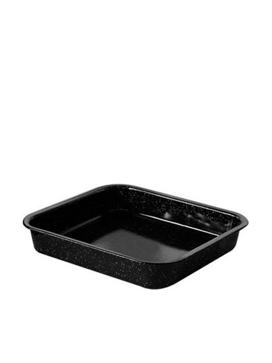 Raki Tăvi De Copt Pătrat Din Aluminiu Cu Acoperire Emailată 38x38cm