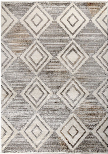 Tzikas Carpets 56065 Modern Schlafzimmer-Teppichsets Beiges 3Stücke