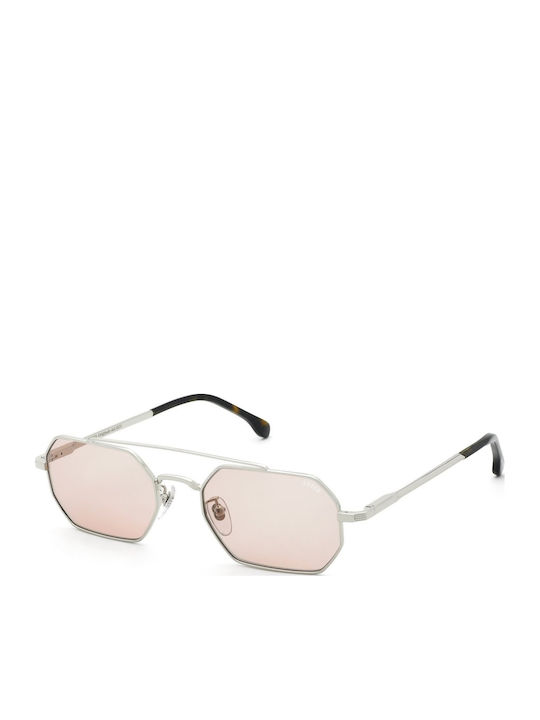 Lozza Unisex Sunglasses with Silver Frame and P...