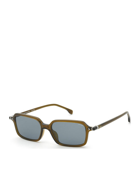 Lozza Unisex Sunglasses with Green Frame and Gr...