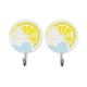 Plastic Hook with Sticker Yellow