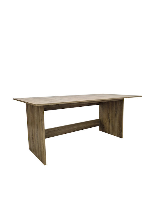 Pakketo Schreibtisch Taule Holz Sonoma 120x60x74cm