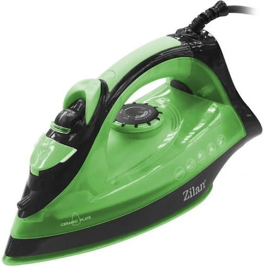 Steam Iron 2200W with Ceramic Plate