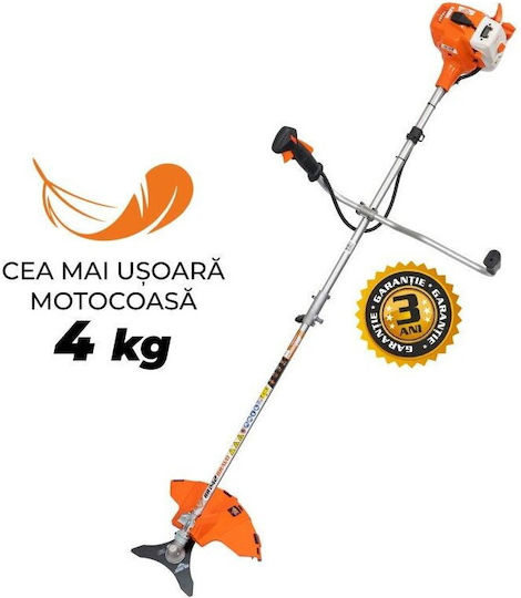 Ruris Tăietoare De Iarbă Benzină În Doi Timpi De Umăr / De Mână 1hp 4kg