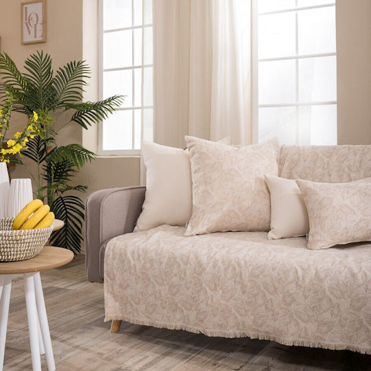 Teoran Ferrara Three-Seater Sofa Throw Chenille 180x300cm