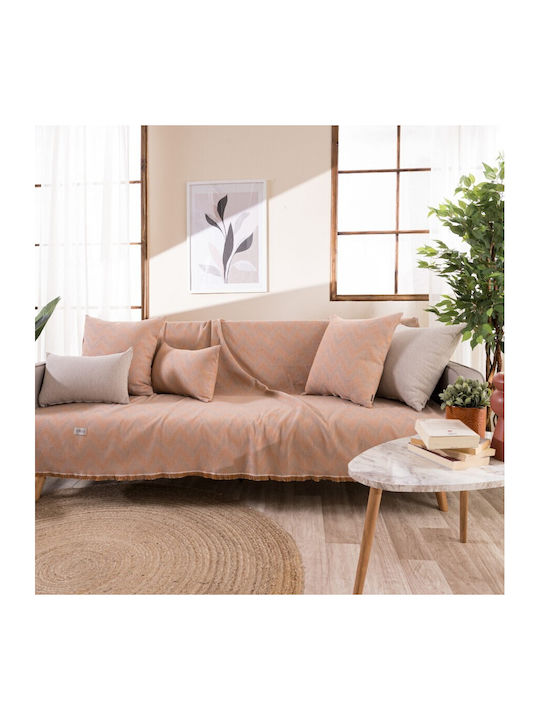Teoran Sanremo Dreisitzer-Sofa Wurf Chenille 18...