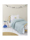 Nima Blanket Dune Blue 160x160cm