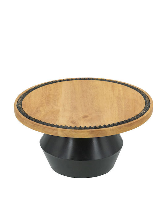 Artekko Ξύλινη Ορντεβιέρα Καφέ Π30xΜ30xΥ15cm