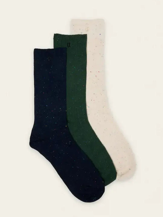 Odaje Socks Marine/Ecrus/Vert 3Pack Odaje Socks Marine/Ecrus/Vert 3Pack