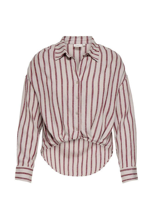 Long Sleeve Women's Linen Shirt