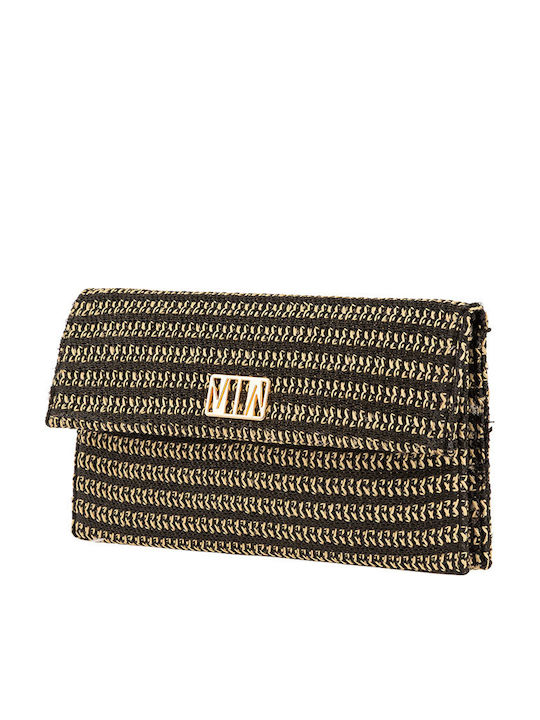 Modissimo Straw Women's Envelope Black