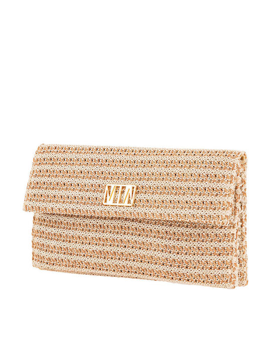 Straw Women's Envelope Bag Ecru