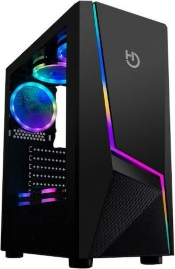Hiditec V20 Pro Midi Tower Κουτί Υπολογιστή Πολύχρωμο