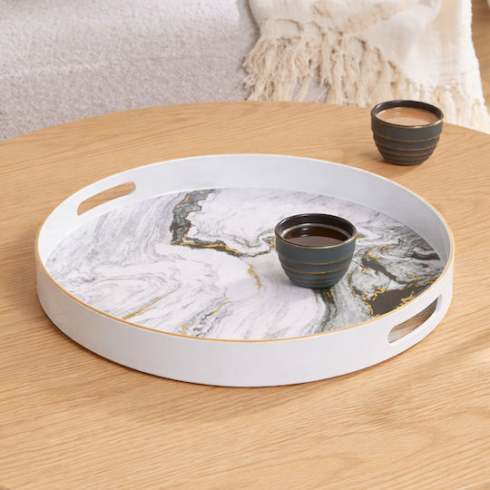 Decorative Tray Plastic A-s Milano 32.8x32.8x4cm
