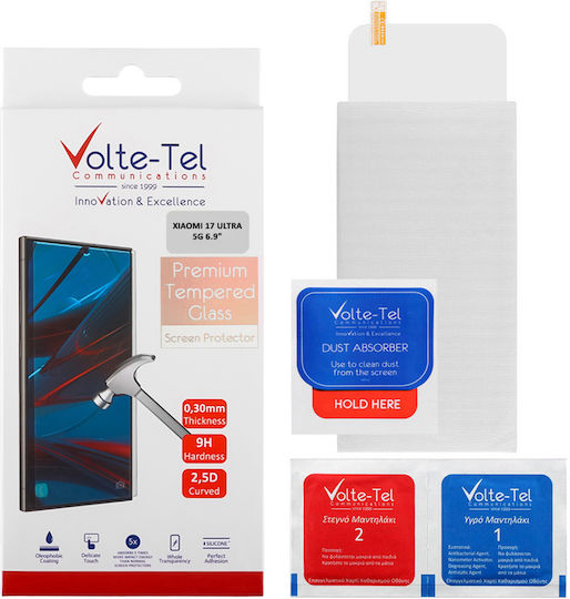 Volte-Tel 2.5D 0.3mm Full Glue Tempered Glass (Xiaomi 17 Ultra)