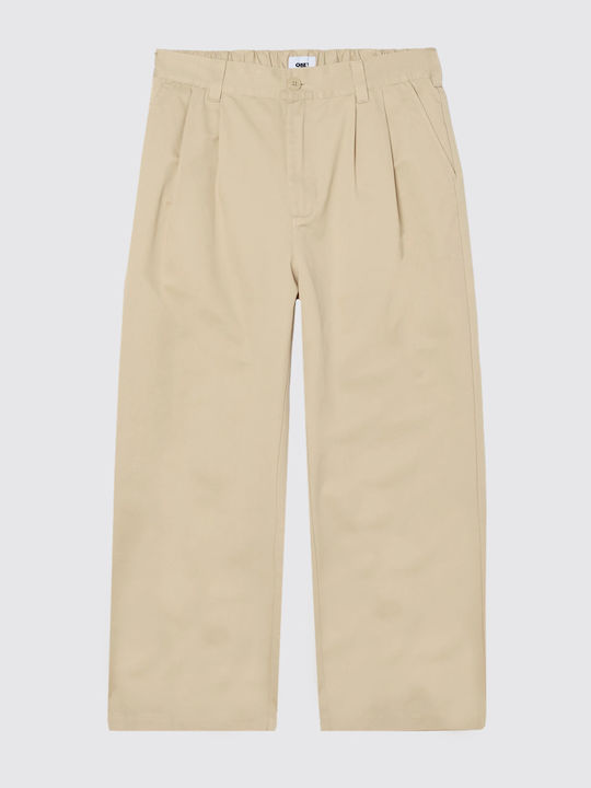 Obey Trousers Beige