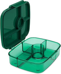 Yumbox Plastic Kids Food Container Green
