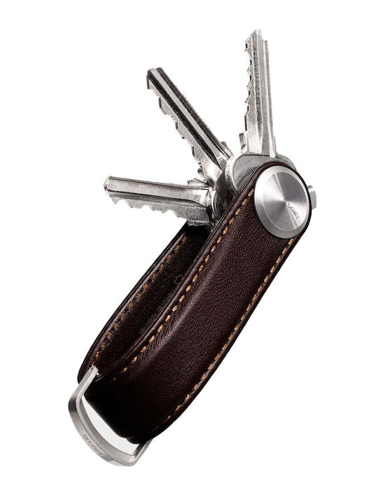 Keychains Key Organiser Pro Leather Mahogany