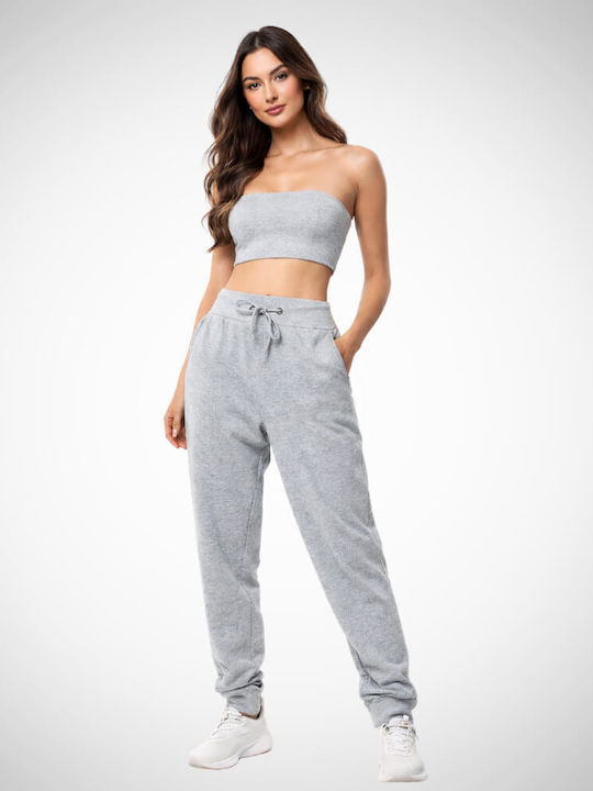 Style Панталон Спортен Сив