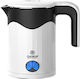 Avizar Electric Kettle 1.8l 1500w Stainless Steel Automatic Shut-off White Black