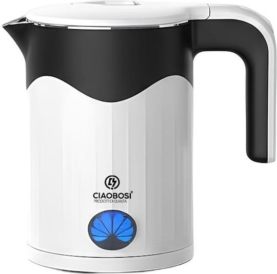 Avizar Electric Kettle 1.8l 1500w Stainless Steel Automatic Shut-off White Black
