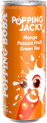Popping Jacky Oolong Ice Tea ΜΑΝΓΚΟ/ΦΡΟΥΤΑ ΤΟΥ ΠΑΘΟΥΣ με Ανθρακικό 240ml