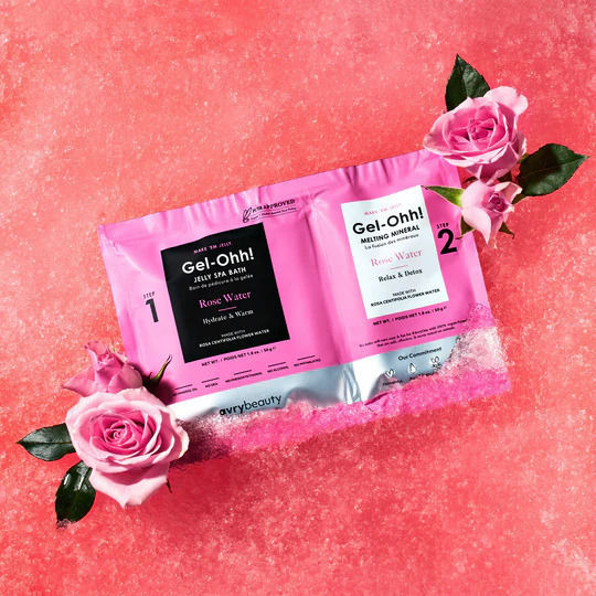 Gel-ohh Jelly Spa Bath Rose Water