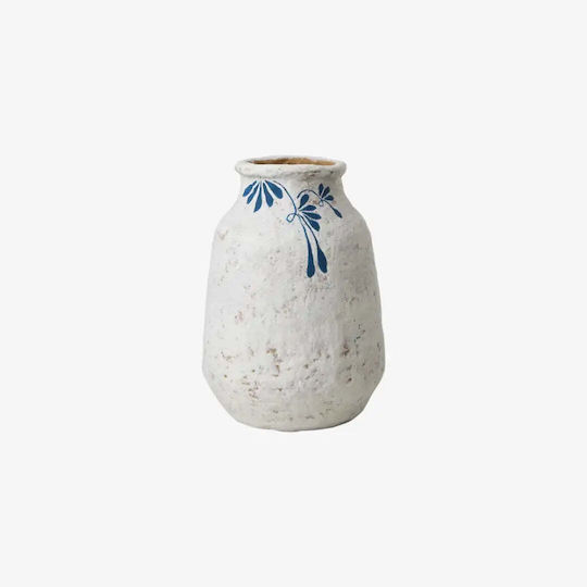 Phos & Gaia Ceramic Vase Angus White