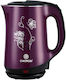 Avizar Fierbător Electric 2.5l 2000w Oprire Automată Indicator Luminos Mov