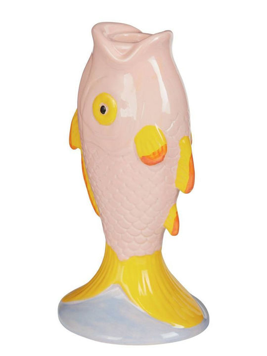 Butlers Coral Coast Ceramic Candle Holder in Pink Color