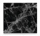 Zeller 26315 Κάλυμμα Εστίας Μάρμαρο Γυαλί Μαύρο 56 X 50 X 1 Cm Πόδια Αντιολίσθησης