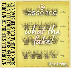 Essence What Fake Изкуствени Мигли 06 Natural Cluster Черни