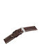 Steinmeister Δερμάτινο Λουράκι Καφέ 18mm