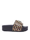 Women's Summer Platform Shoes in Brown Slipper Style