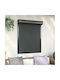 vidaXL Aluminum Roll Shutter W100xH130cm