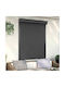 vidaXL Aluminum Roller Shutter W120xH150cm