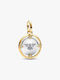 Pandora Charm Animal Gold Plated Silver