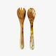 Phos & Gaia Set of Wooden Serving Utensils