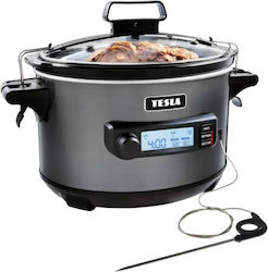 Tesla Slow Cooker 290W με Χωρητικότητα 5.6lt Tesla Slow Cooker 290W με Χωρητικότητα 5.6lt