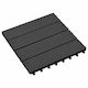 vidaXL Material for Garden Flooring from WPC 30x30cm 11 Pieces