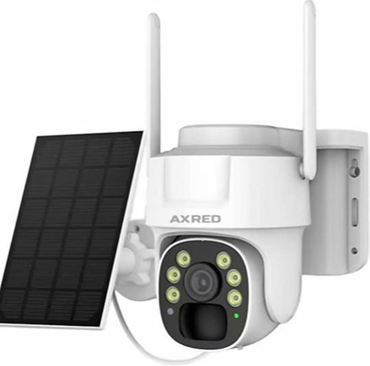 Axred RHS-5504G IP Surveillance Camera 4G Full HD+ 5MP Waterproof Battery with Two-Way Communication