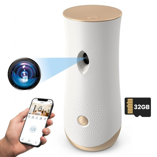Cameră Ascunsă Aromatică Iuni Ip77 Wi-fi Full Hd 32gb Vizualizare Live Pe Telefon