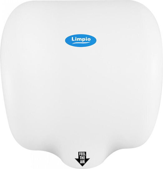 Limpio Uscător De Mâini Din Plastic Cu Senzor Alb 1.8kW HD88W