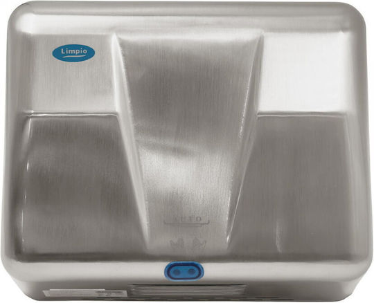 Limpio Handtrockner Rostfrei mit Sensor in Grau Farbe 1.3kW HD83SATINAT