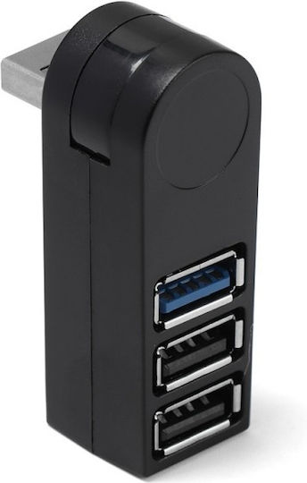 Hub USB Hb3 3.0 Viteză Mare 1 Port USB 3.0 2 Porturi USB 2.0 Conexiune USB 3.0 Viteză Mare Compact