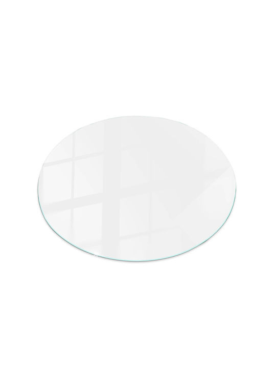 Tulup Round White Glass Table Surface 70x70cm 010010820120000019042