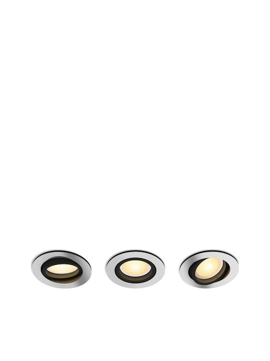 Philips Milliskin Hue Επιτοίχιο Εξωτερικό Φωτιστικό
